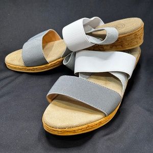 Collin’s low wedge sandal